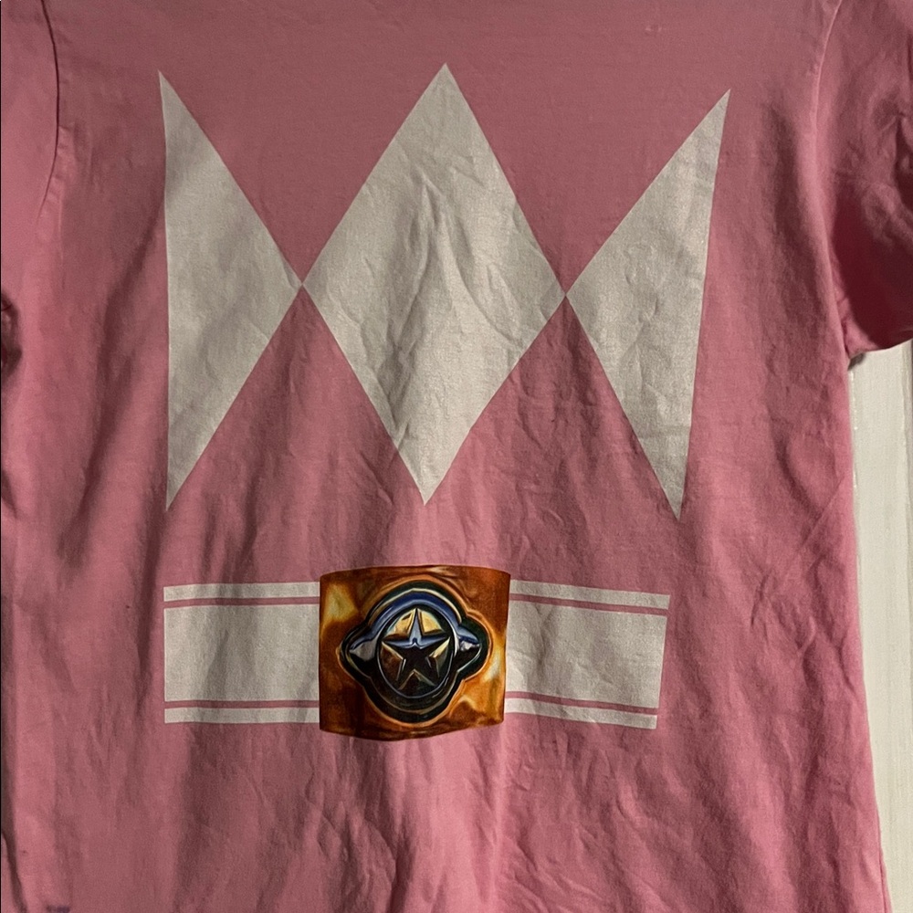 Power Ranger Pink Tee - Picture 2 of 4